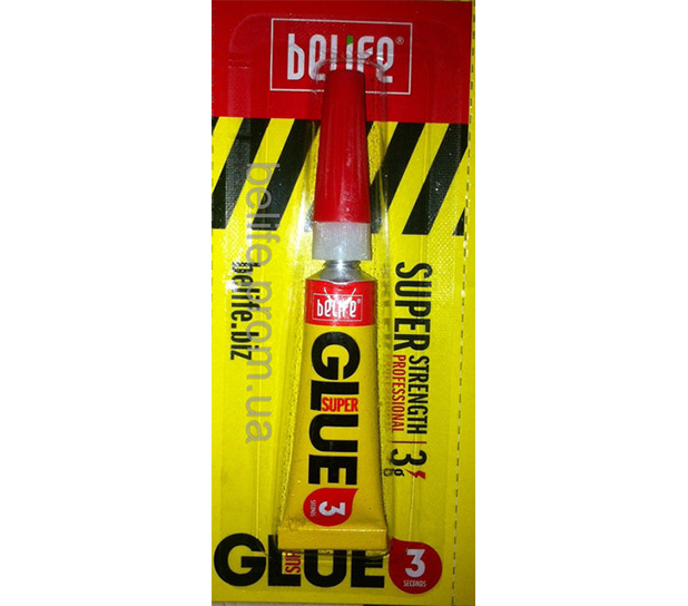  Супер-клей "Super Glue" 3 гр 
